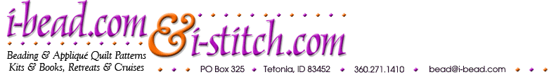 welcome to i-bead.com & i-stitch.com